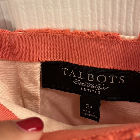 Talbots petite embroidered skirt - Picture 2 of 3